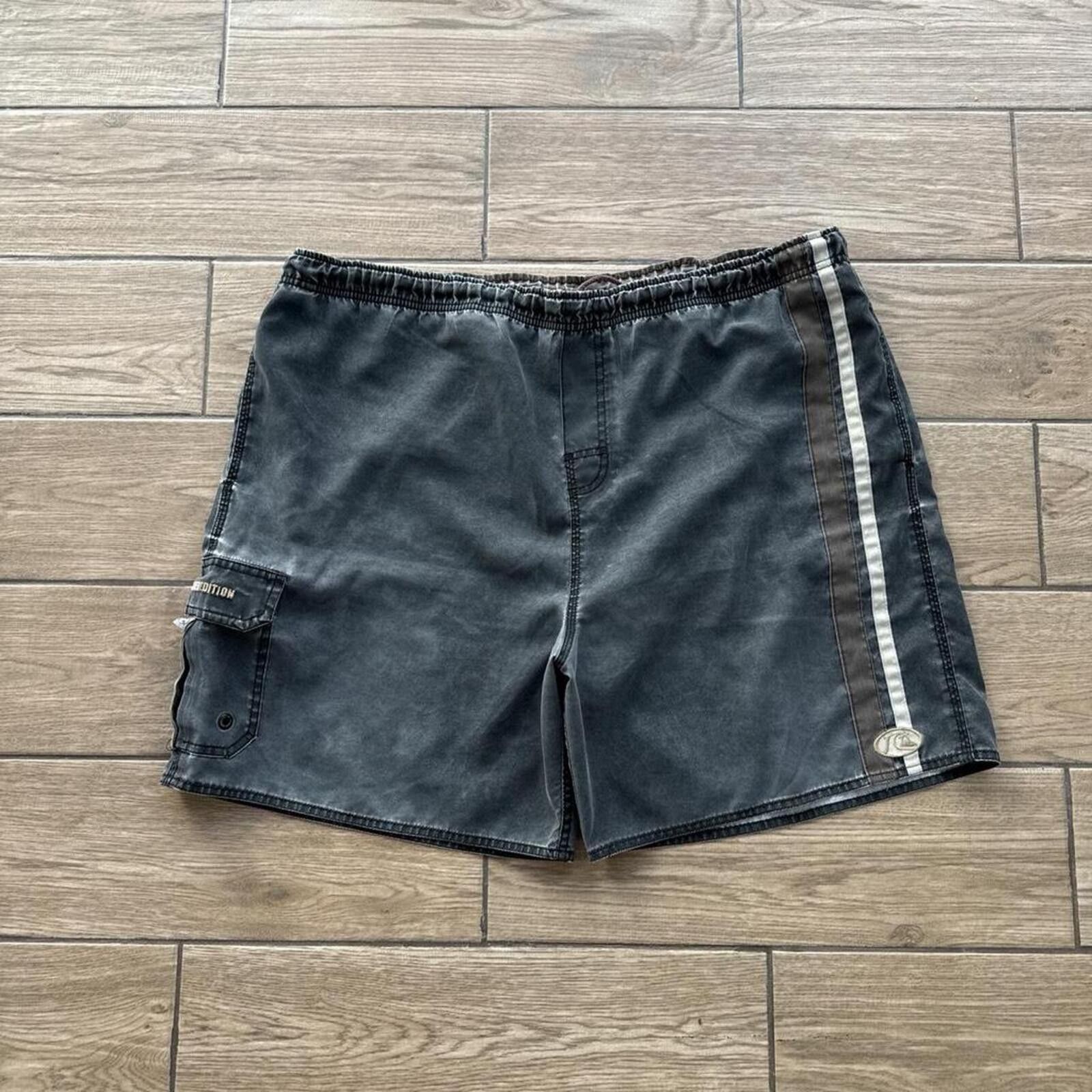 Quiksilver Y2K Quiksilver 00s Baggy Pocket Shorts Size US 36 / EU 52 - 1 Thumbnail