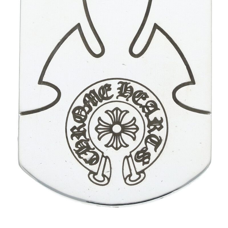 Chrome Hearts CHROME HEARTS LARGE ONE WORLD ONE PIECE DOG TAG Size ONE SIZE - 4 Thumbnail
