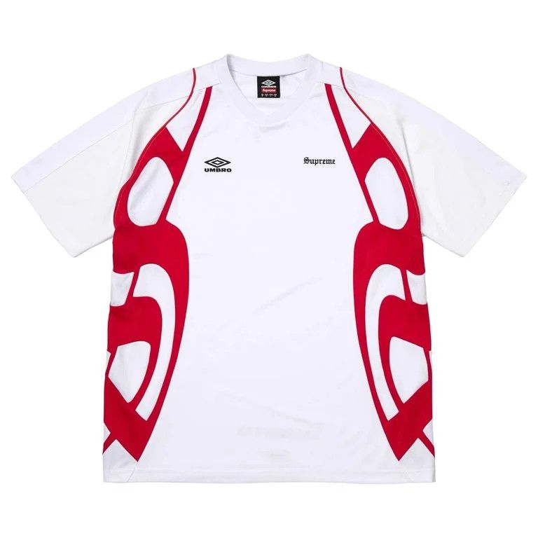 Supreme × Umbro Supreme Umbro Old English Soccer Jersey Size US S / EU 44-46 / 1 - 8 Thumbnail