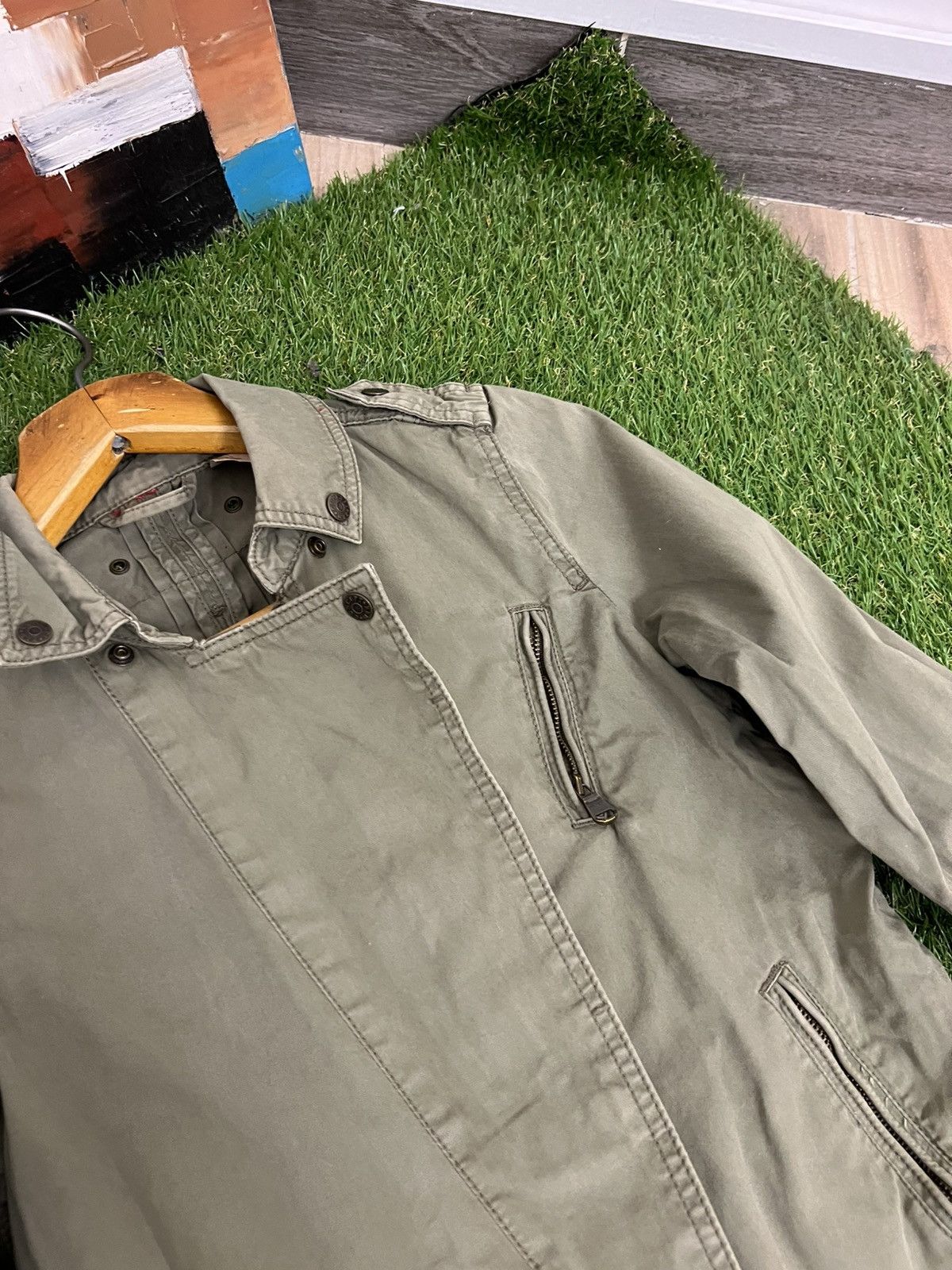 Vintage Vintage Avant Garde Opium y2k Bomber Jacket Size M / US 6-8 / IT 42-44 - 3 Thumbnail