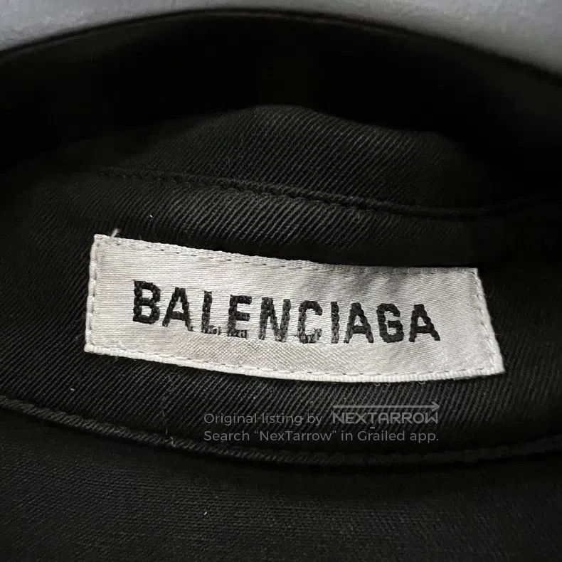 Balenciaga Balenciaga Black Shirt Size XXS / US 00 / IT 34 - 3 Thumbnail