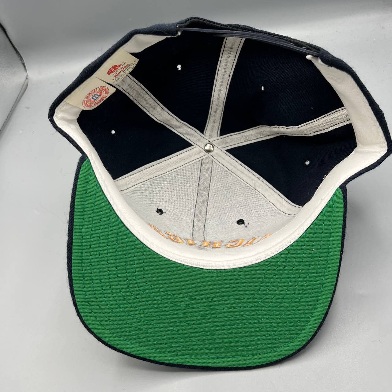 New Era × Vintage Michigan Wolverines Hat Men New Era Pro Model Snap Back Wool Size ONE SIZE - 2 Thumbnail