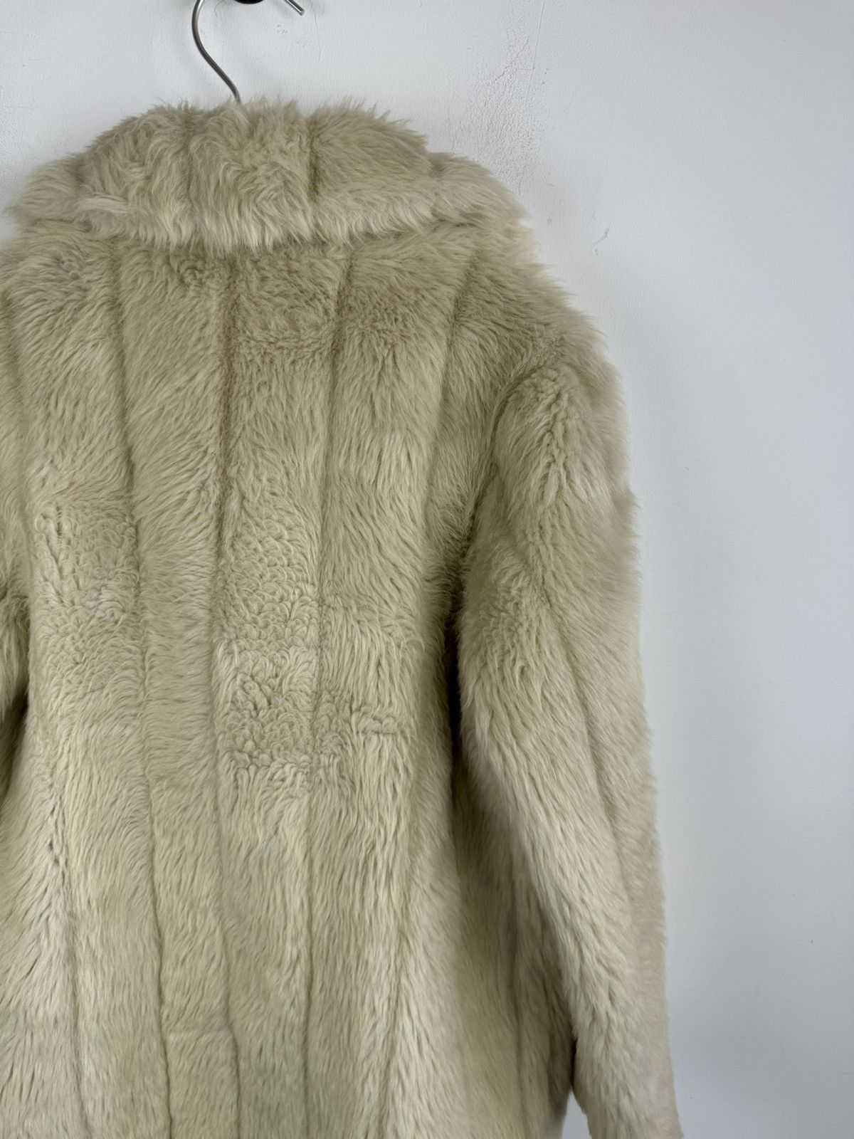 If Six Was Nine Vintage Rare Faux Fur y2K Style Coat Luxurious Simulated Fur Size M / US 6-8 / IT 42-44 - 4 Thumbnail