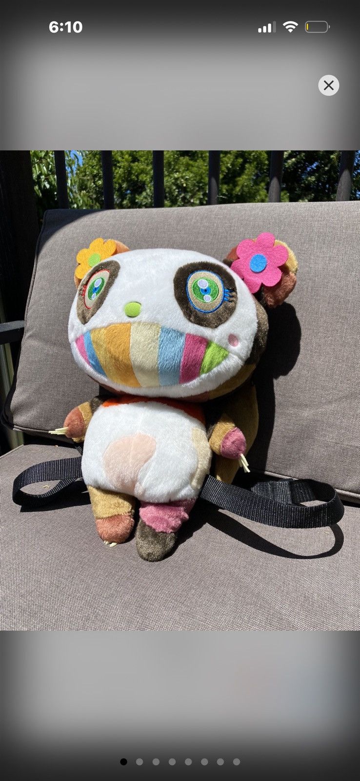 Takashi Murakami Takashi Murakami panda backpack Size ONE SIZE - 1 Thumbnail