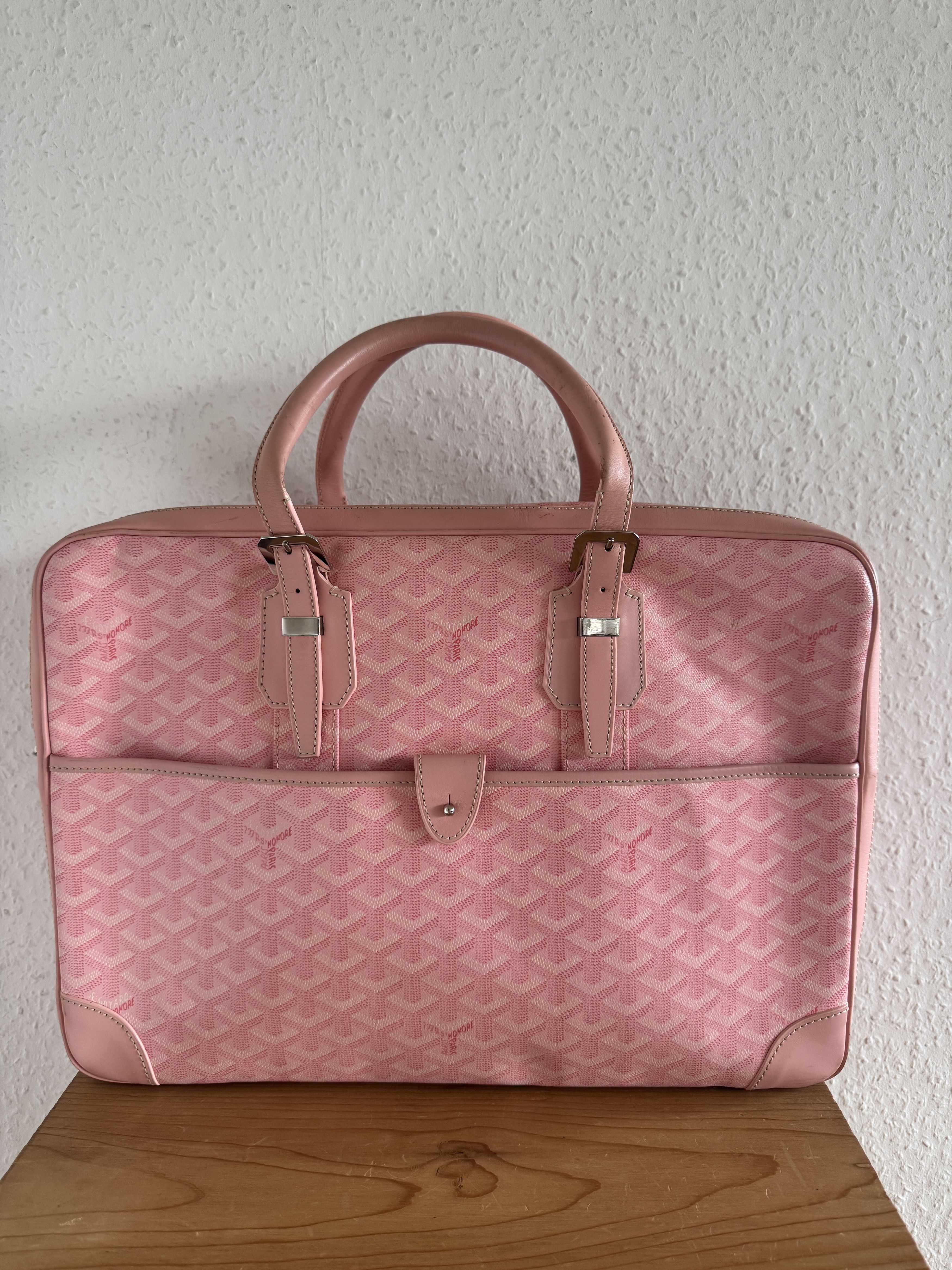 Goyard Goyard Ambassade MM Pink Monogram Briefcase Size ONE SIZE - 2 Thumbnail