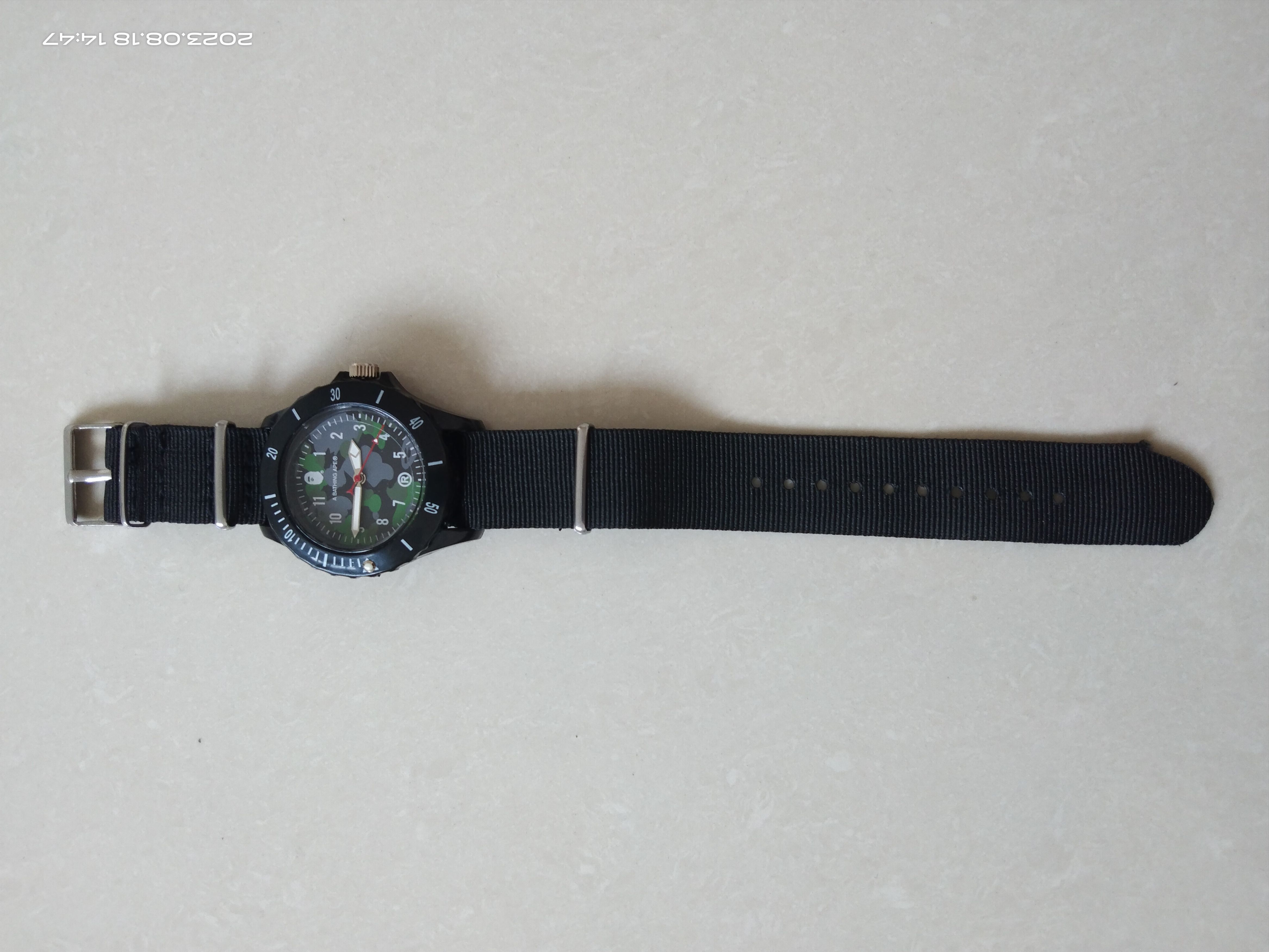 Bape A BATHING APE BLACK CAMO WATCH Size ONE SIZE - 3 Thumbnail