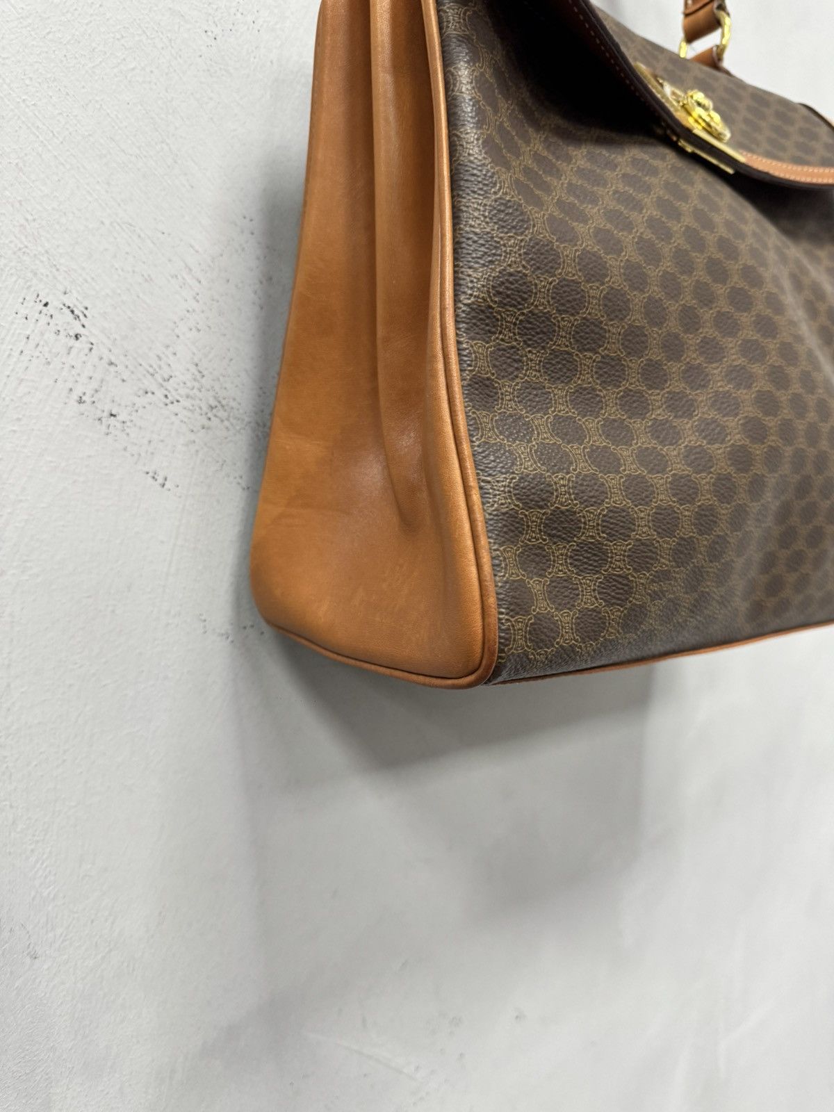 Celine Monogram Celine Leather hand bag luxury Size ONE SIZE - 11 Thumbnail