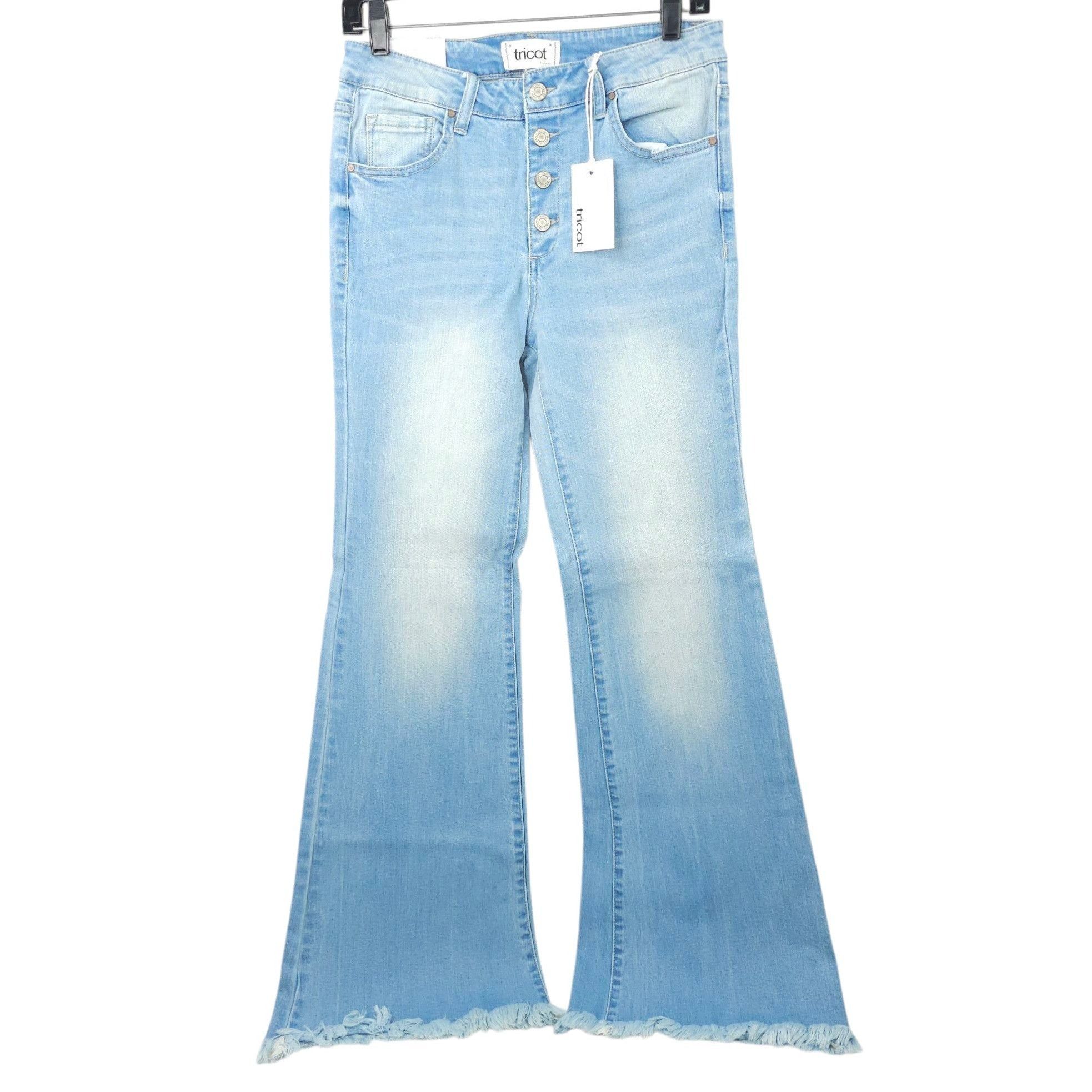 Other Tricot by C'est Toi Mid Rise Flare Jeans Womens Size 9/28 Size 28" / US 6 / IT 42 - 1 Thumbnail