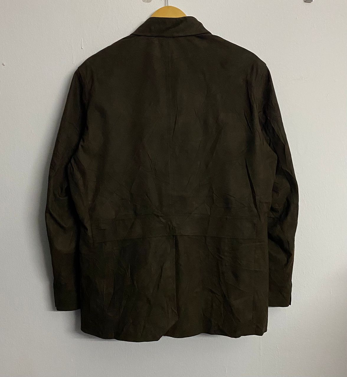 Uniqlo Vintage Uniqlo Suede Leather Workwear Jacket Size US XL / EU 56 / 4 - 2 Thumbnail