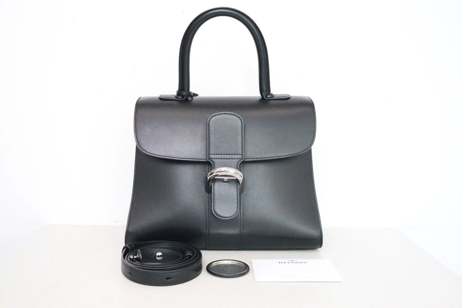 Delvaux DELVAUX Brillant Black Silver Crossbody 28.5x22 Size ONE SIZE - 2 Thumbnail