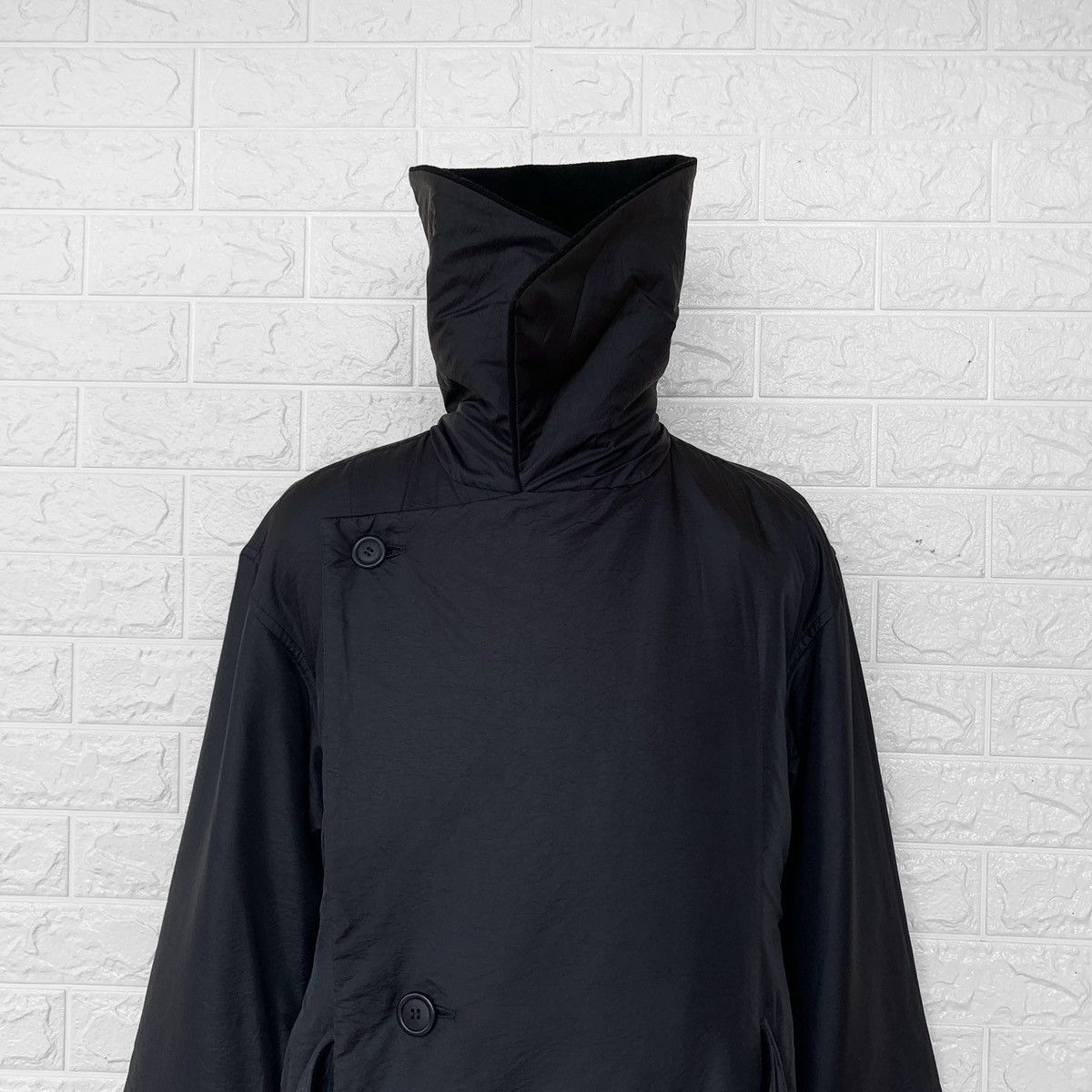 Issey Miyake Issey Miyake Windcoat Nylon Reversible Long Jacket Size US L / EU 52-54 / 3 - 9 Thumbnail