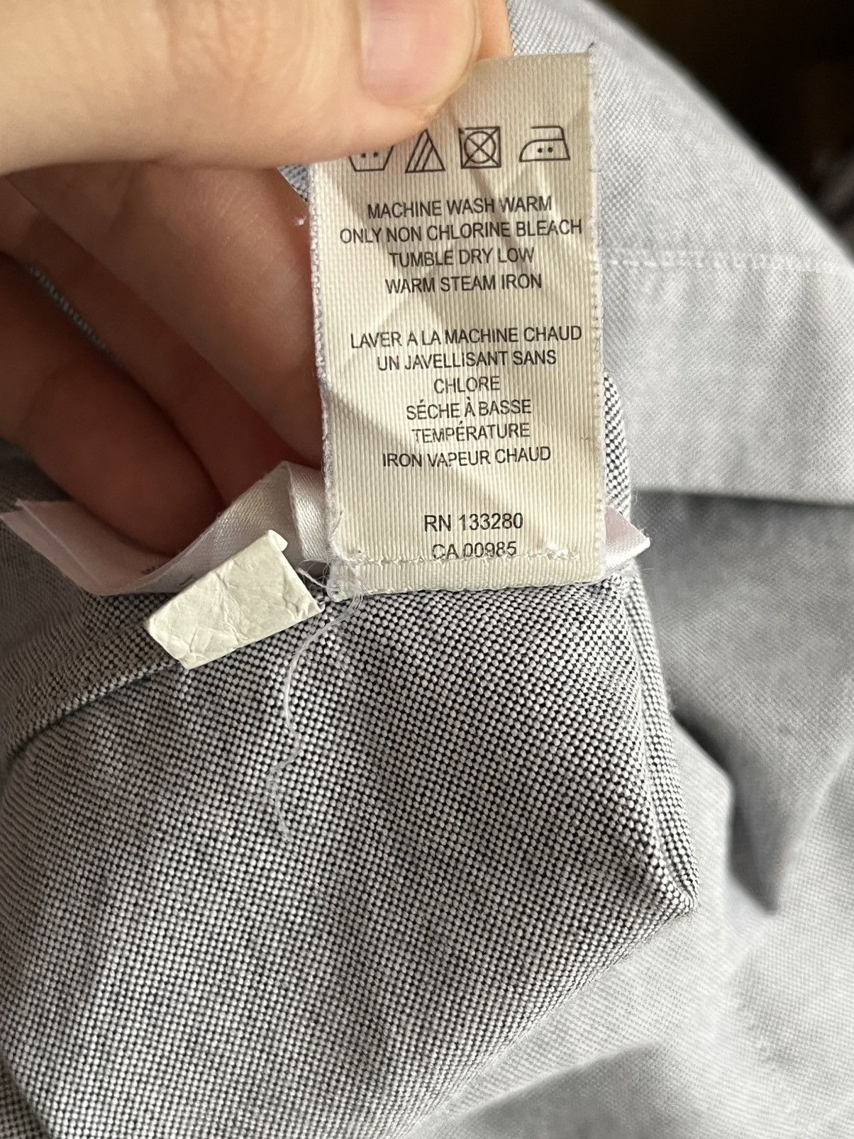Thom Browne Thom Browne Long Sleeve Shirt Size US S / EU 44-46 / 1 - 13 Thumbnail