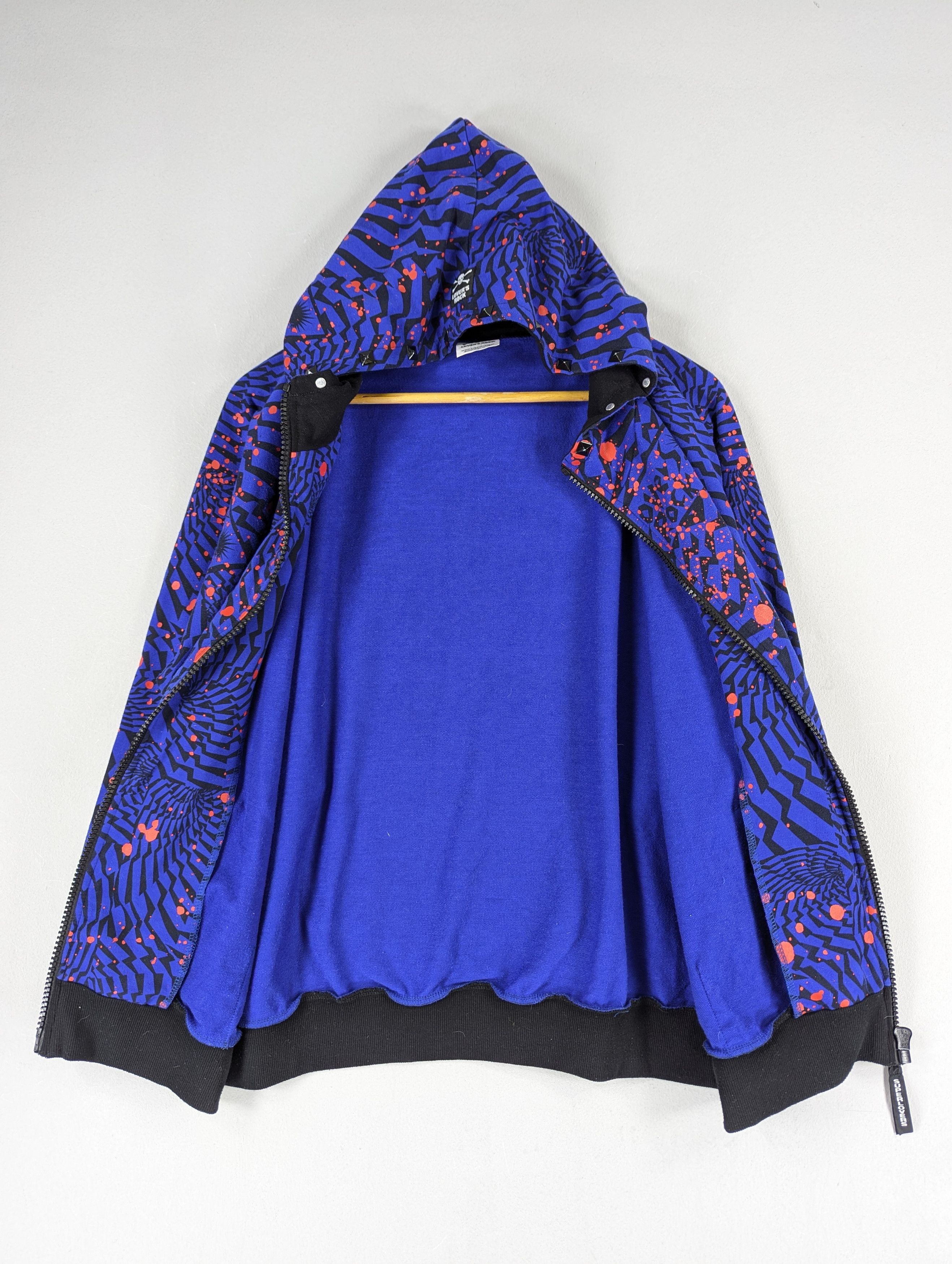Japanese Brand Super Lovers Lovers Rock Zipper Hoodie Jacket Size US M / EU 48-50 / 2 - 7 Thumbnail