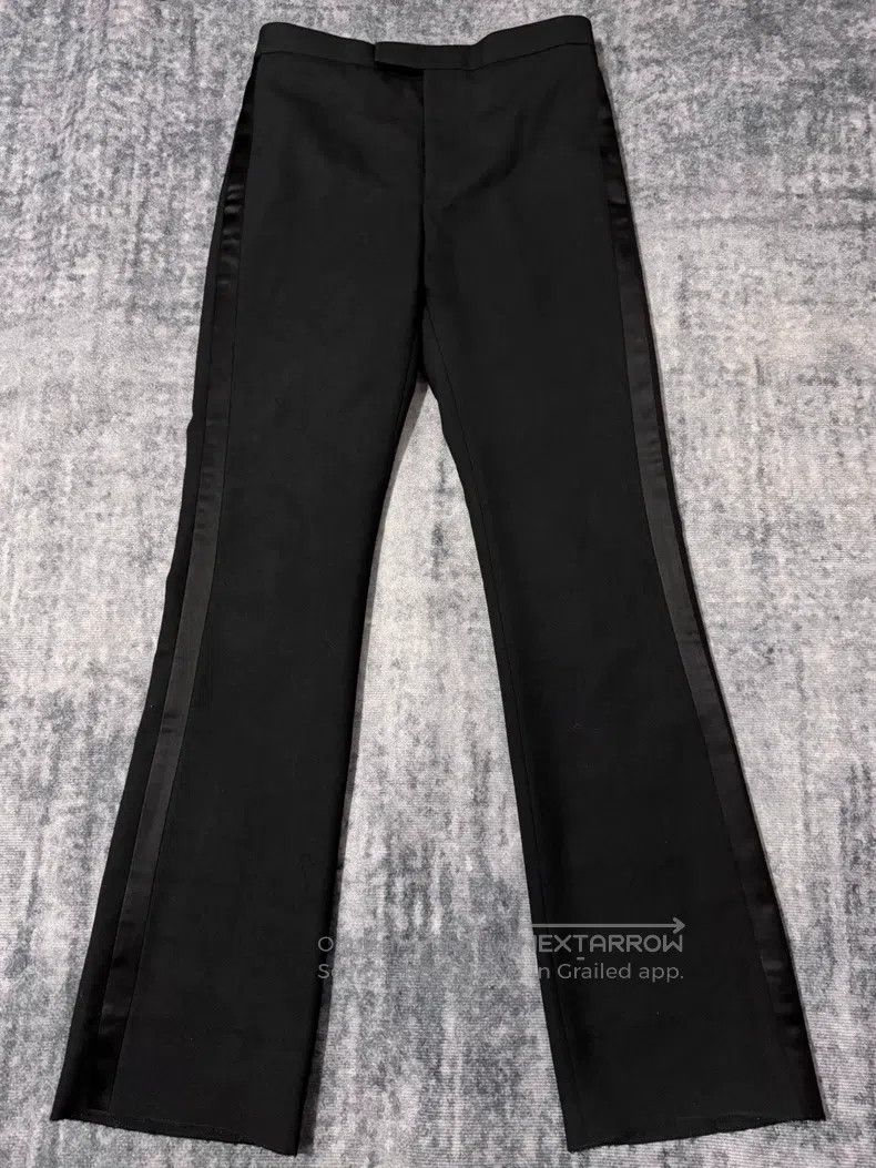 Saint Laurent Paris Saint Laurent Paris Wide-leg trousers with large darts Size US 28 / EU 44 - 1 Thumbnail