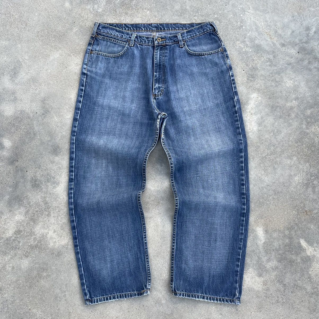 Japanese Brand × Vintage Crazy vintage Y2K baggy Polo Ralph Lauren punk skater jeans Size US 36 / EU 52 - 4 Thumbnail