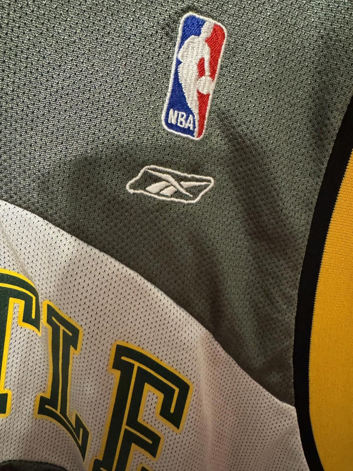 Reebok Seattle Supersonics Jersey Ray Allen Men Sz L Green Reebok Size US L / EU 52-54 / 3 - 6 Thumbnail