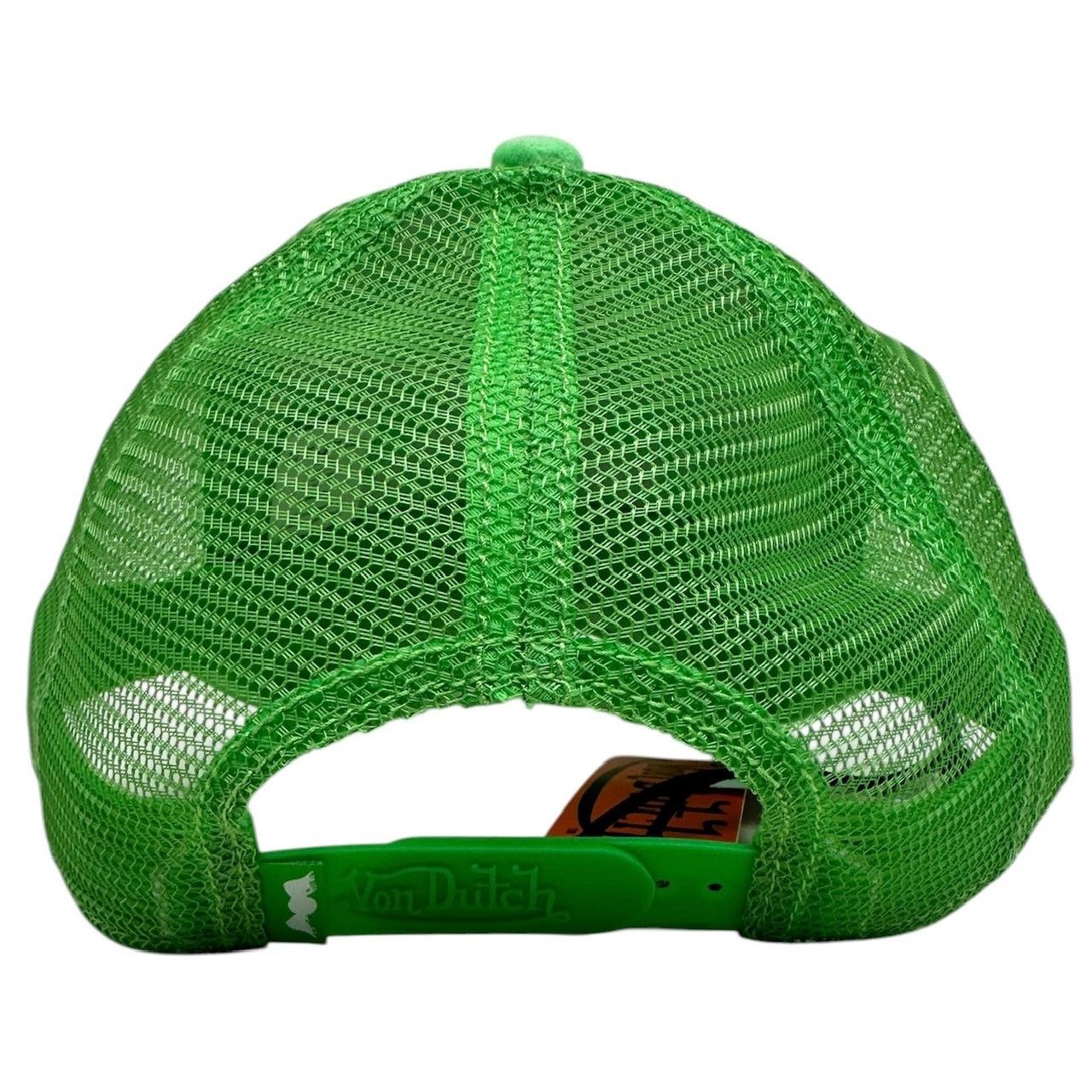 Von Dutch Von Dutch Trucker Hat Lime Green Velvet Snapback Cap Size ONE SIZE - 3 Thumbnail