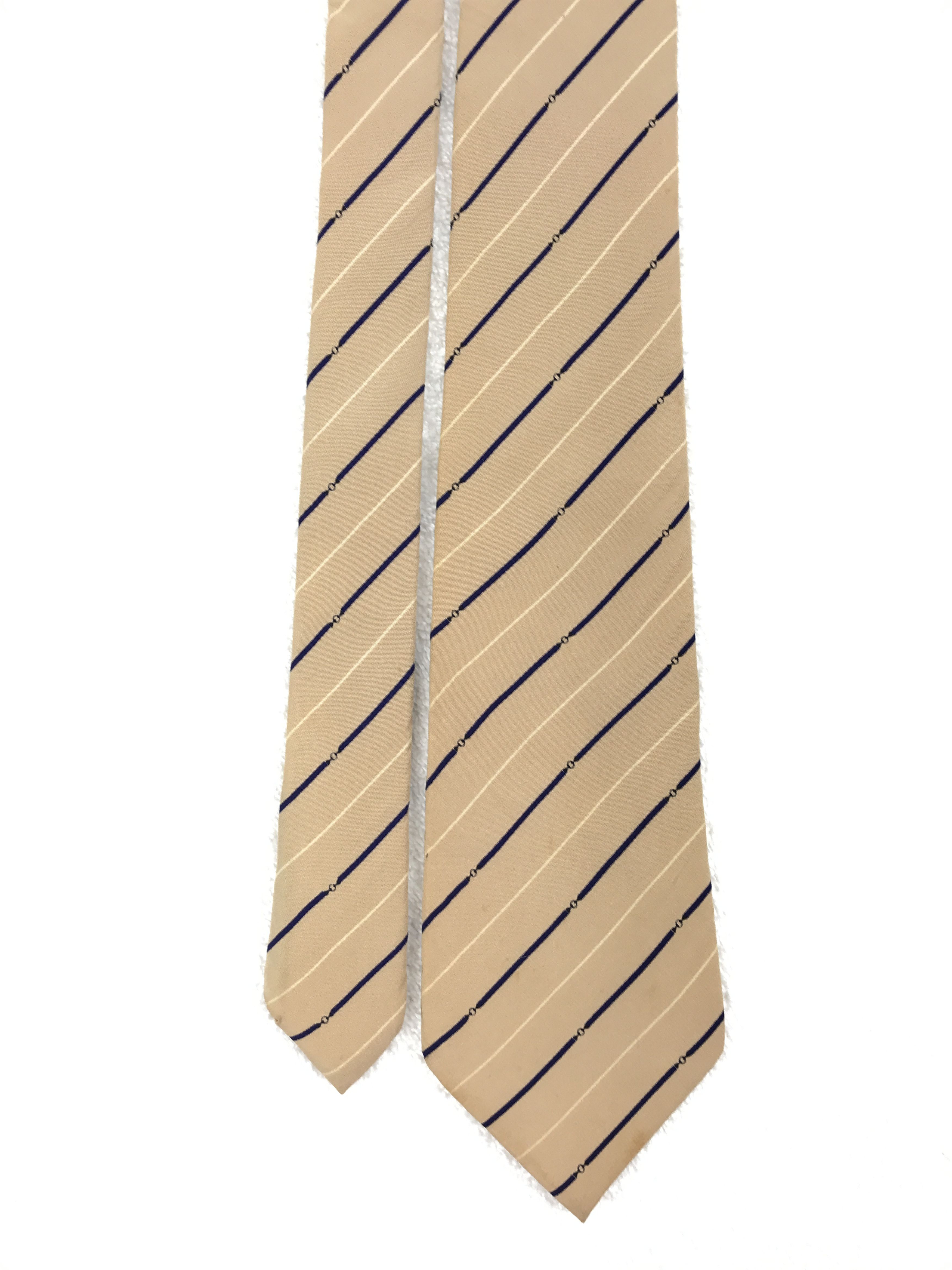 Designer × Pierre Balmain × Vintage Vintage Pierre Balmain Silk Necktie Size ONE SIZE - 3 Thumbnail