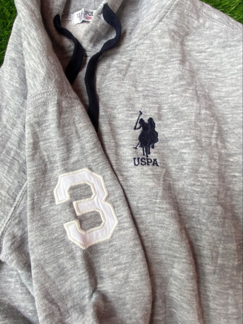 U.S. Polo Assn. × Vintage Vintage Us Polo Asn Hooded Small Pony Size US L / EU 52-54 / 3 - 4 Thumbnail