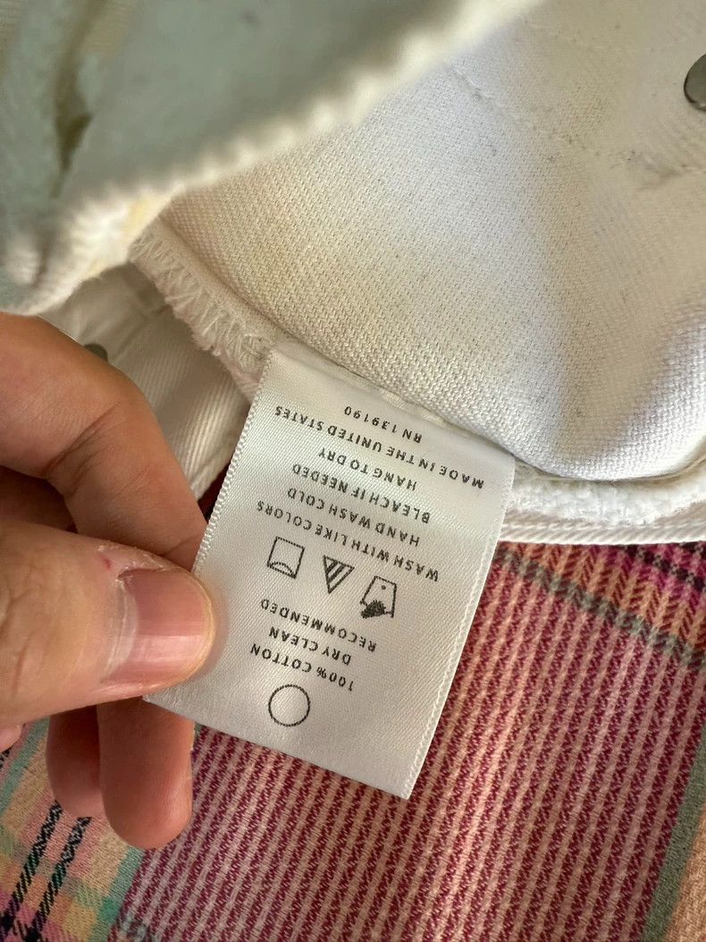 Fear of God Fear of God Co-branded white jeans Size US 34 / EU 50 - 6 Thumbnail