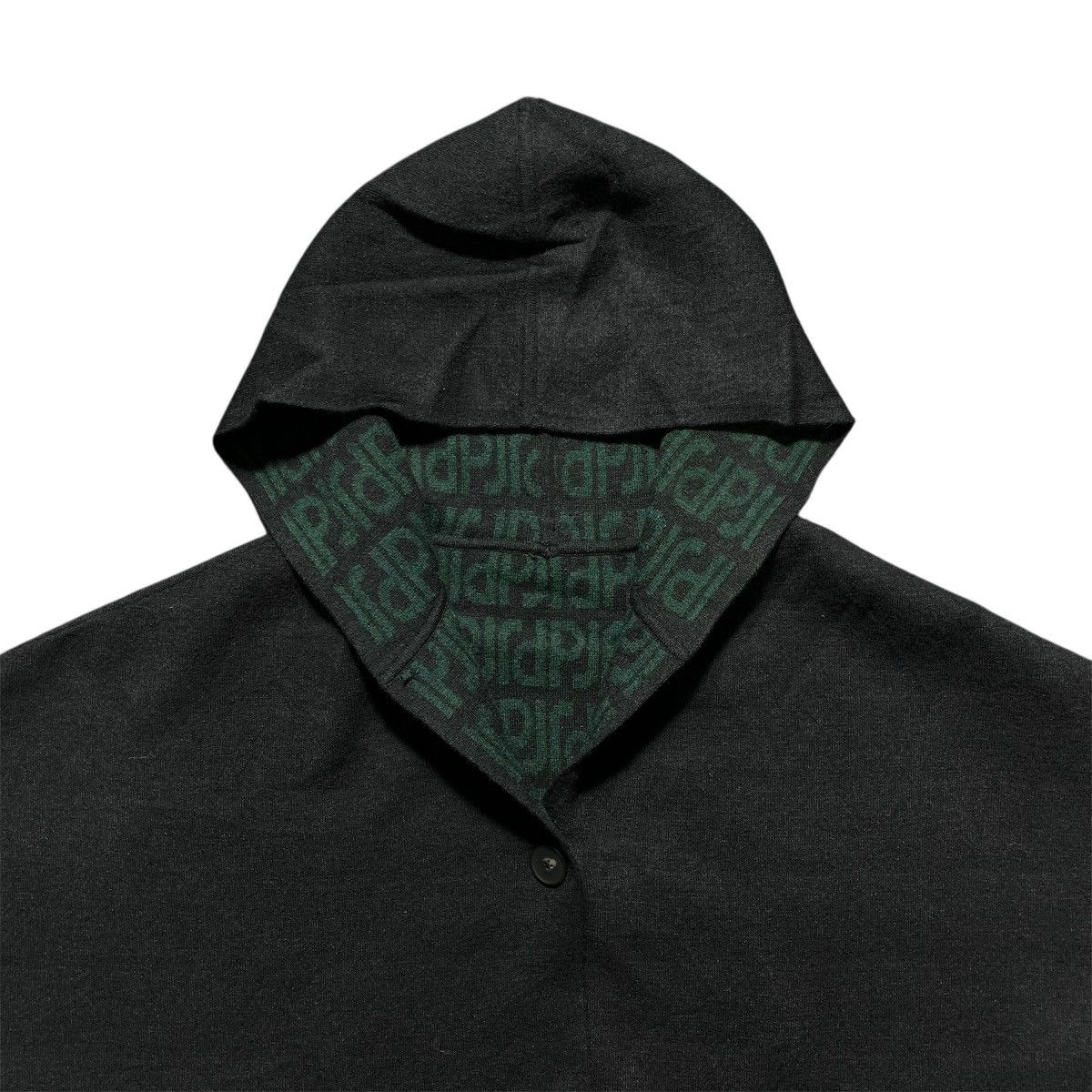 Japanese Brand Paul & Joe Double Side Hooded Scraft Cardigan Monogram Size US XXL / EU 58 / 5 - 7 Thumbnail