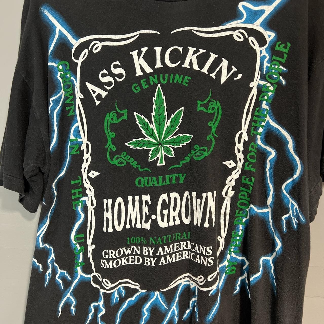 Vintage Vintage American Thunder Jack Daniel’s lightning thunder tee Size US XL / EU 56 / 4 - 3 Thumbnail