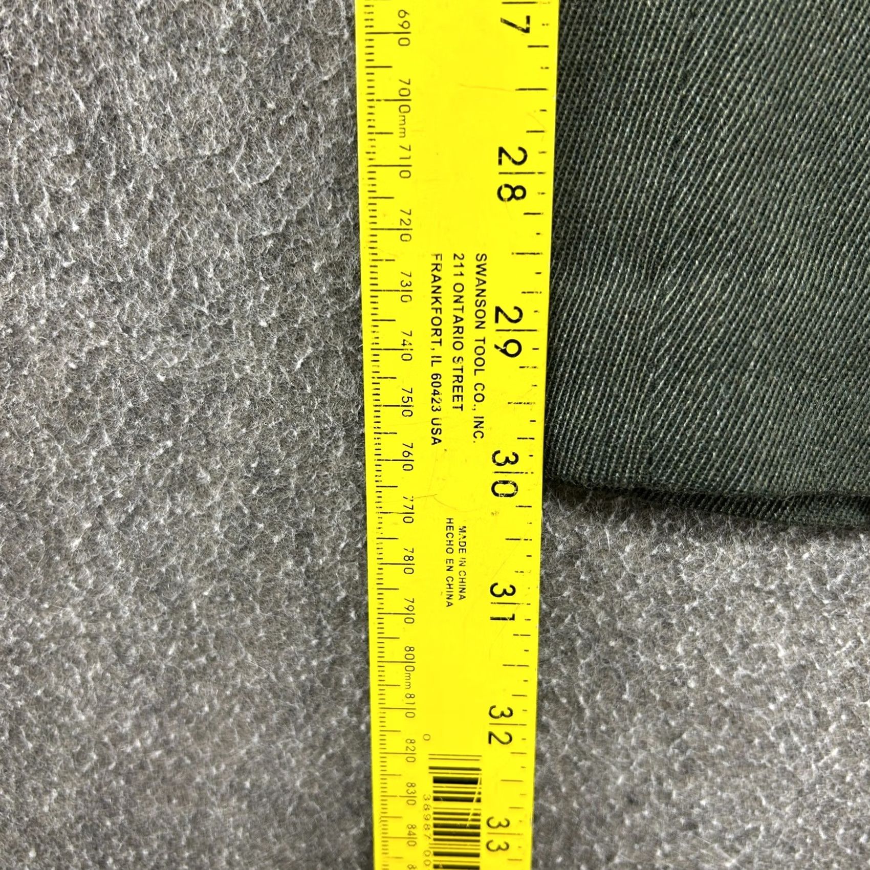Vintage VINTAGE Whipcord Pants Mens 34x30 Green Chino Relaxed Straight Wool 70s 80s 90s USA Mens Pants Size US 34 / EU 50 - 7 Thumbnail
