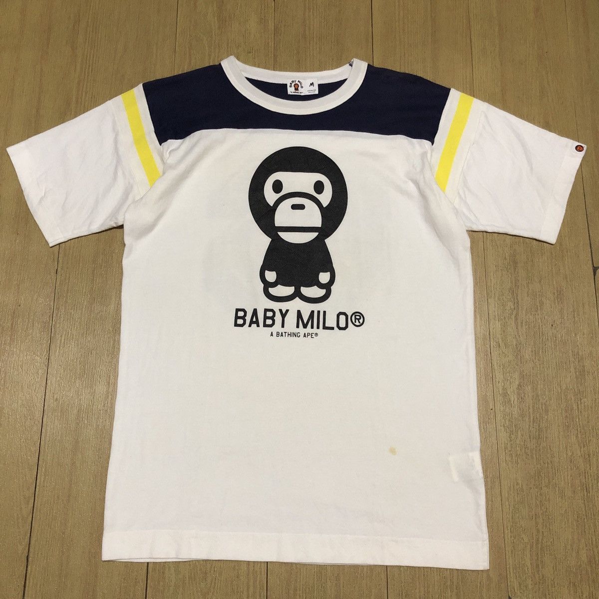 Bape OG 2005 Baby Milo Raglan T-shirts Size US M / EU 48-50 / 2 - 1 Thumbnail