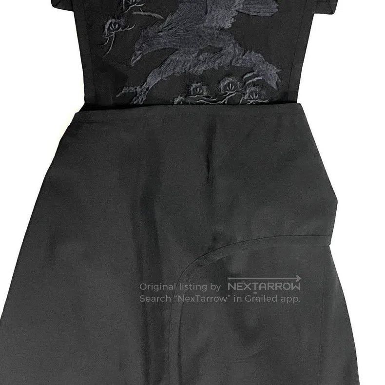 Comme des Garcons Comme Des Garcons Black retro pattern dress Size S / US 4 / IT 40 - 4 Thumbnail