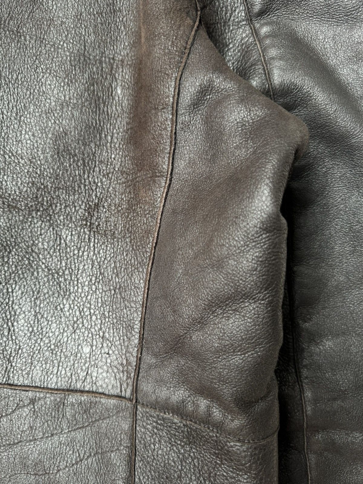 Jil Sander Jil Sander Late 90's Shearling Leather Coat Size US L / EU 52-54 / 3 - 11 Thumbnail