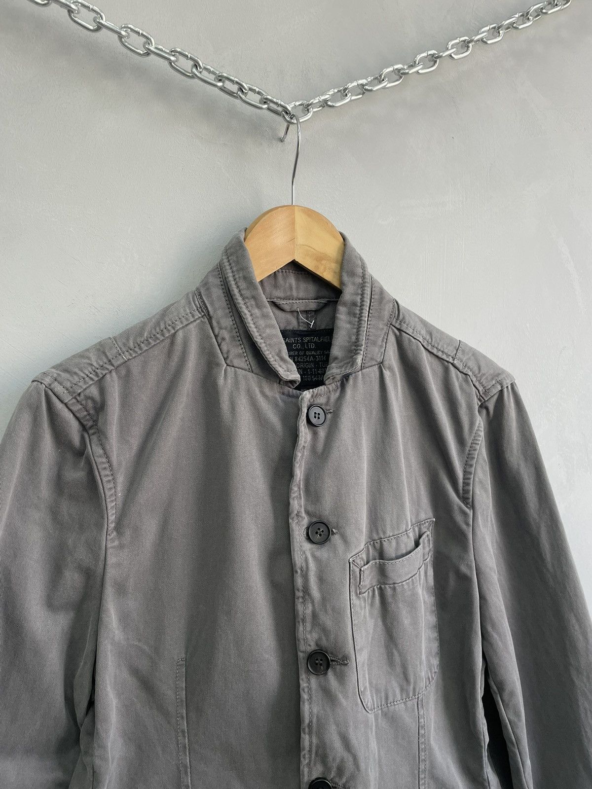 Allsaints 90s All saints Cotton jacket blazer Ann demeulemeester style Size US M / EU 48-50 / 2 - 3 Thumbnail