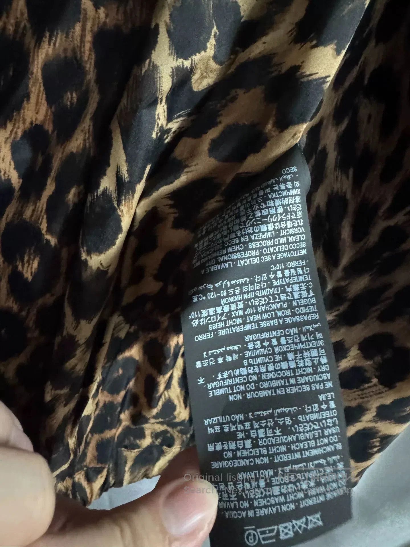 Saint Laurent Paris SAINT LAURENT Leopard Print Hooded Jacket. Size US M / EU 48-50 / 2 - 8 Thumbnail