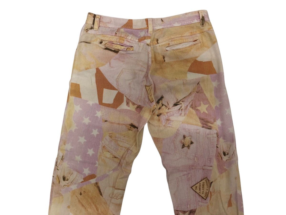 Louis Feraud × Vintage RARE 🔥 LOUIS FERAUD BIS ALL OVER PRINTED SHERIFF DEPT. PANT Size US 30 / EU 46 - 7 Thumbnail