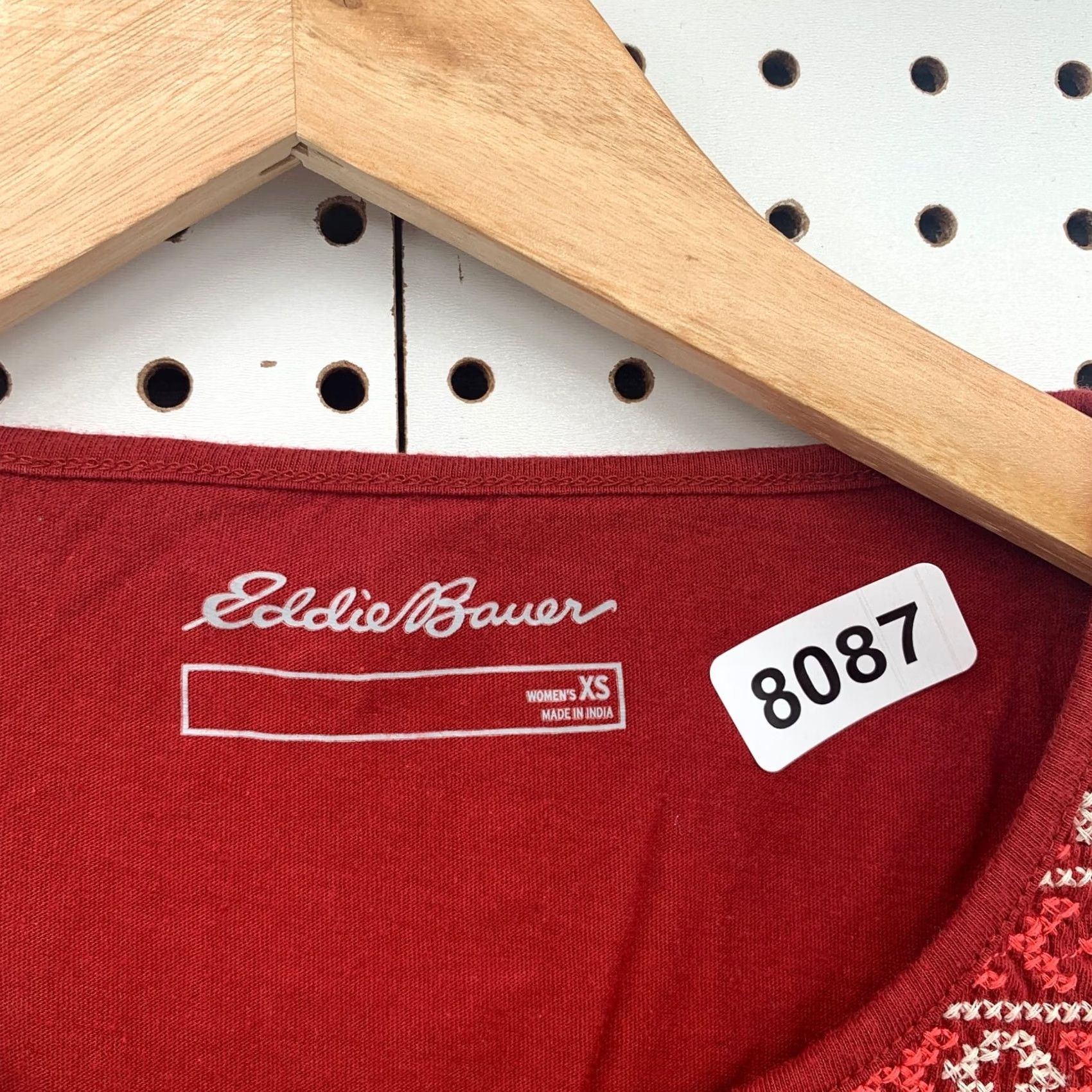 Eddie Bauer Eddie Bauer Womens Tank Top Red XS V-Neck Sleeveless Tank Womens XS Red Eddie Bauer Womens Tank Top V-Neck Sleeveless Red Size XS / US 0-2 / IT 36-38 - 6 Thumbnail