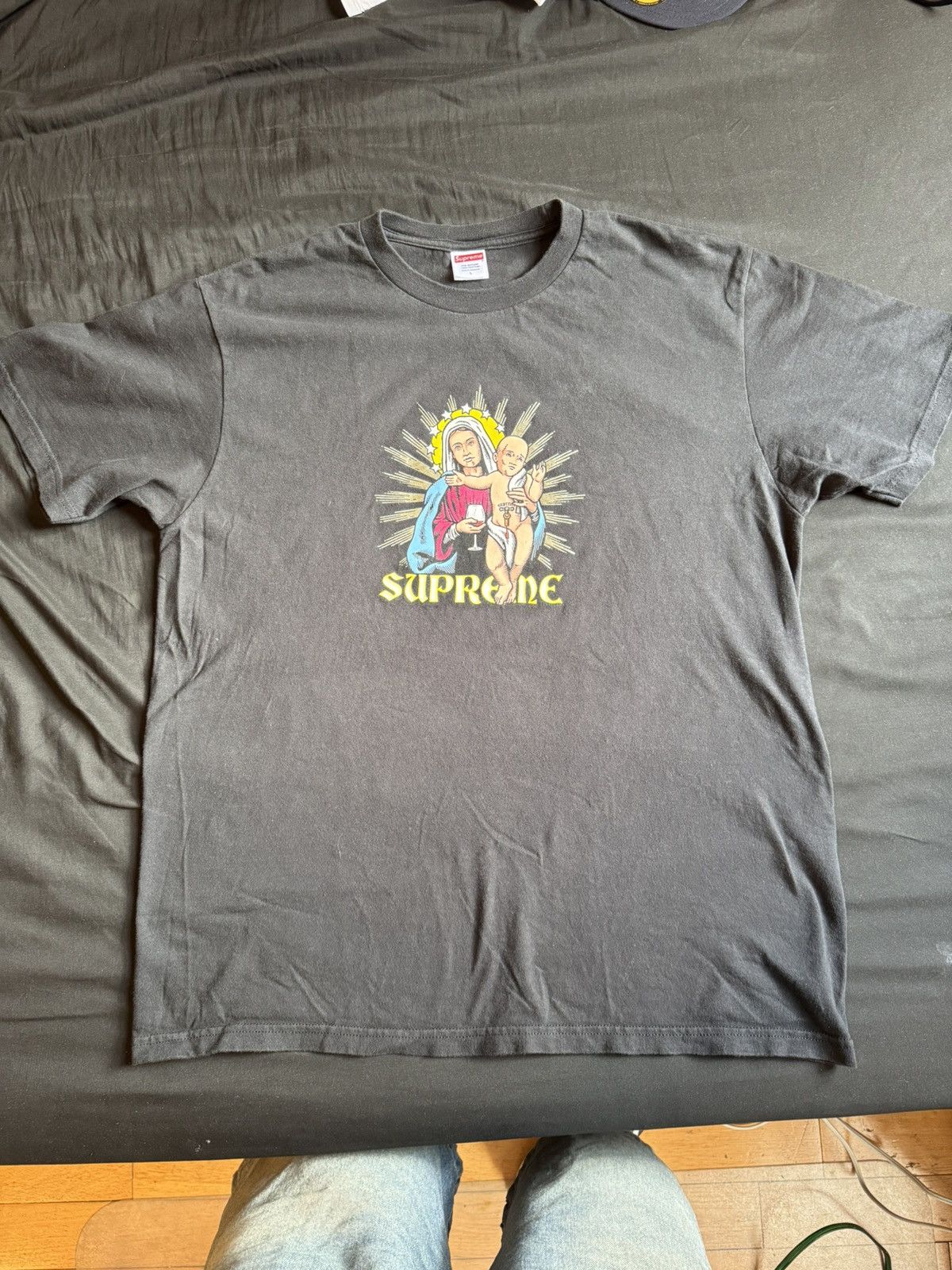 トップス 21aw Supreme Shadow Tee Heather Grey M 21aw Supreme Shadow Tee Heather Grey M