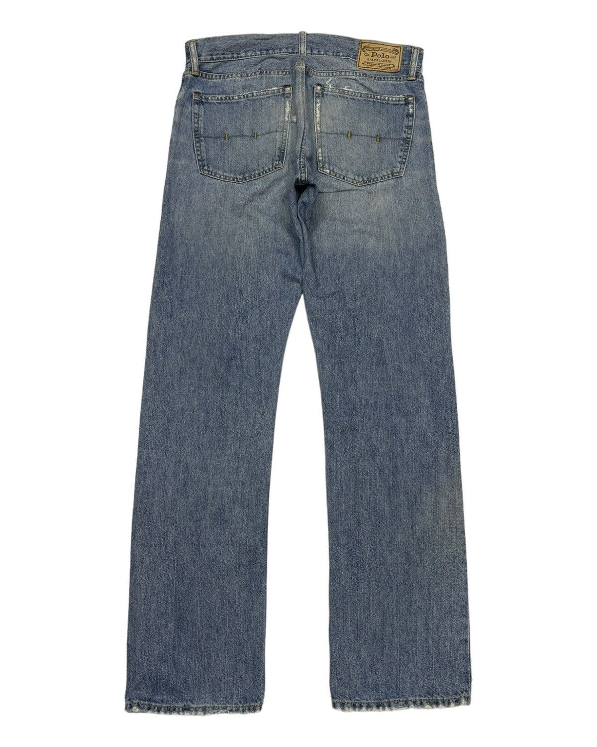 Polo Ralph Lauren POLO RALPH LAUREN DISTRESSED DENIM JEANS Size US 33 - 8 Thumbnail