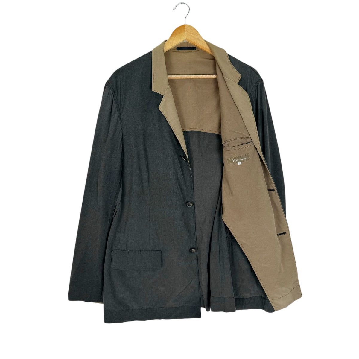Yohji Yamamoto 🔥Y’S FOR MEN WOOL BLAZER COAT Size US L / EU 52-54 / 3 - 9 Thumbnail