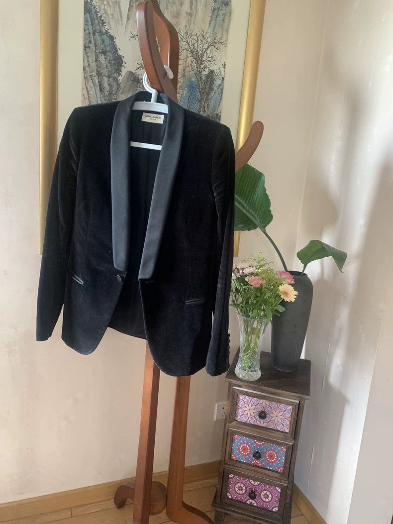 Saint Laurent Paris saint Laurent parisblazer 2503-Nextarrow Size S / US 4 / IT 40 - 2 Thumbnail