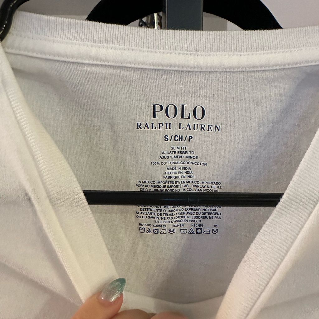 Polo Ralph Lauren Polo Ralph Lauren Women's Slim-Fit Cotton Crew Undershirts Size XS / US 0-2 / IT 36-38 - 3 Thumbnail