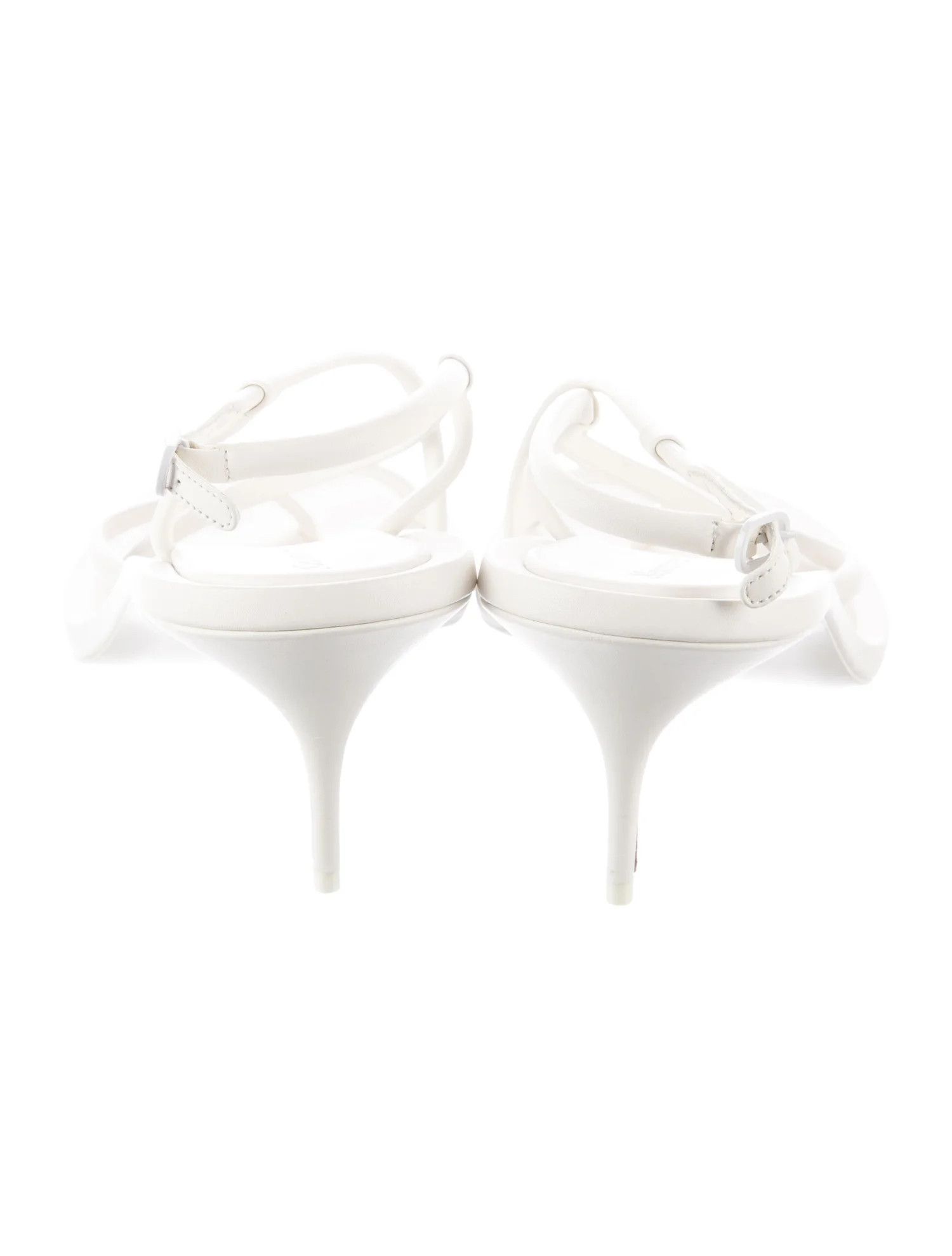 Alexander McQueen o1y0325 Sandals in White Size US 9.5 / IT 39.5 - 4 Thumbnail