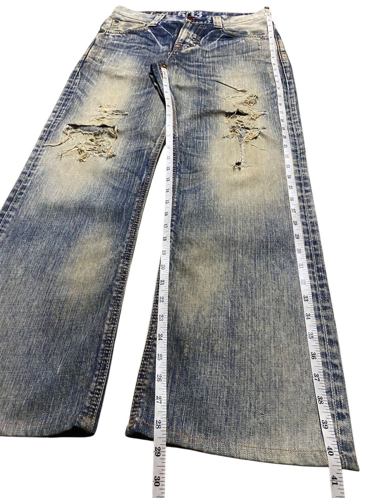 Edwin Vintage Japanese Brand Edwin 503 Rusty Little Bootcut Jeans Size US 32 / EU 48 - 15 Thumbnail
