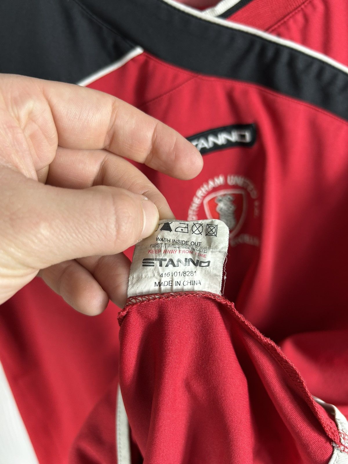 Other Vintage Rotherham United Stanno Soccer Jersey Football Shirt Size US L / EU 52-54 / 3 - 13 Thumbnail