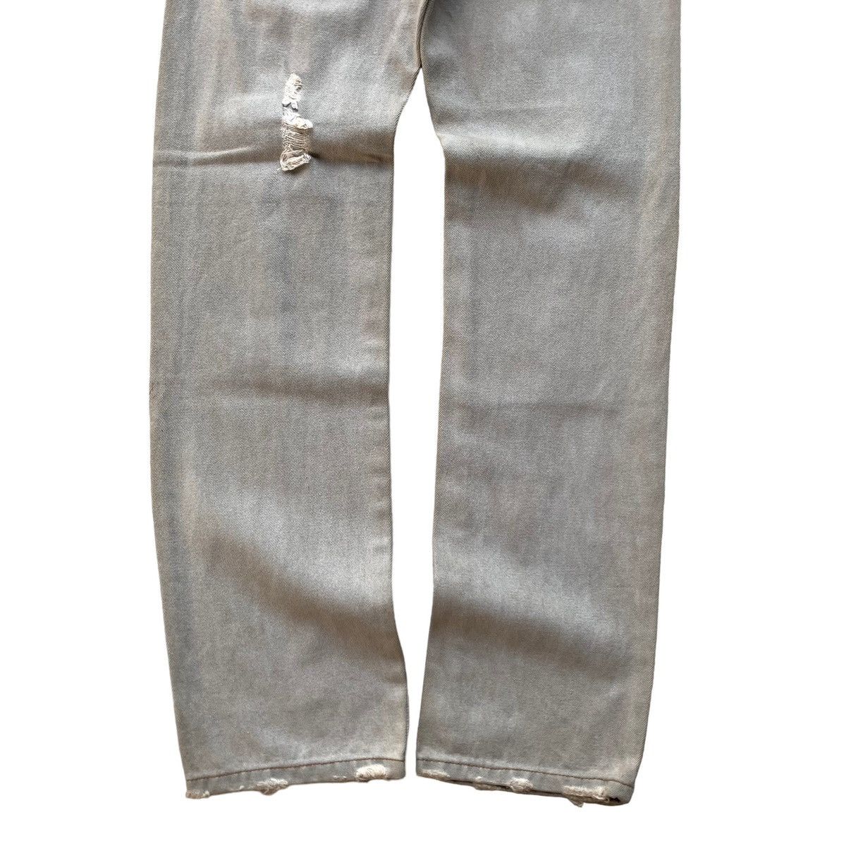 Japanese Brand Rare Japanese Brand In The Attic Leather Patch Mudwash Jeans Size US 30 / EU 46 - 9 Thumbnail