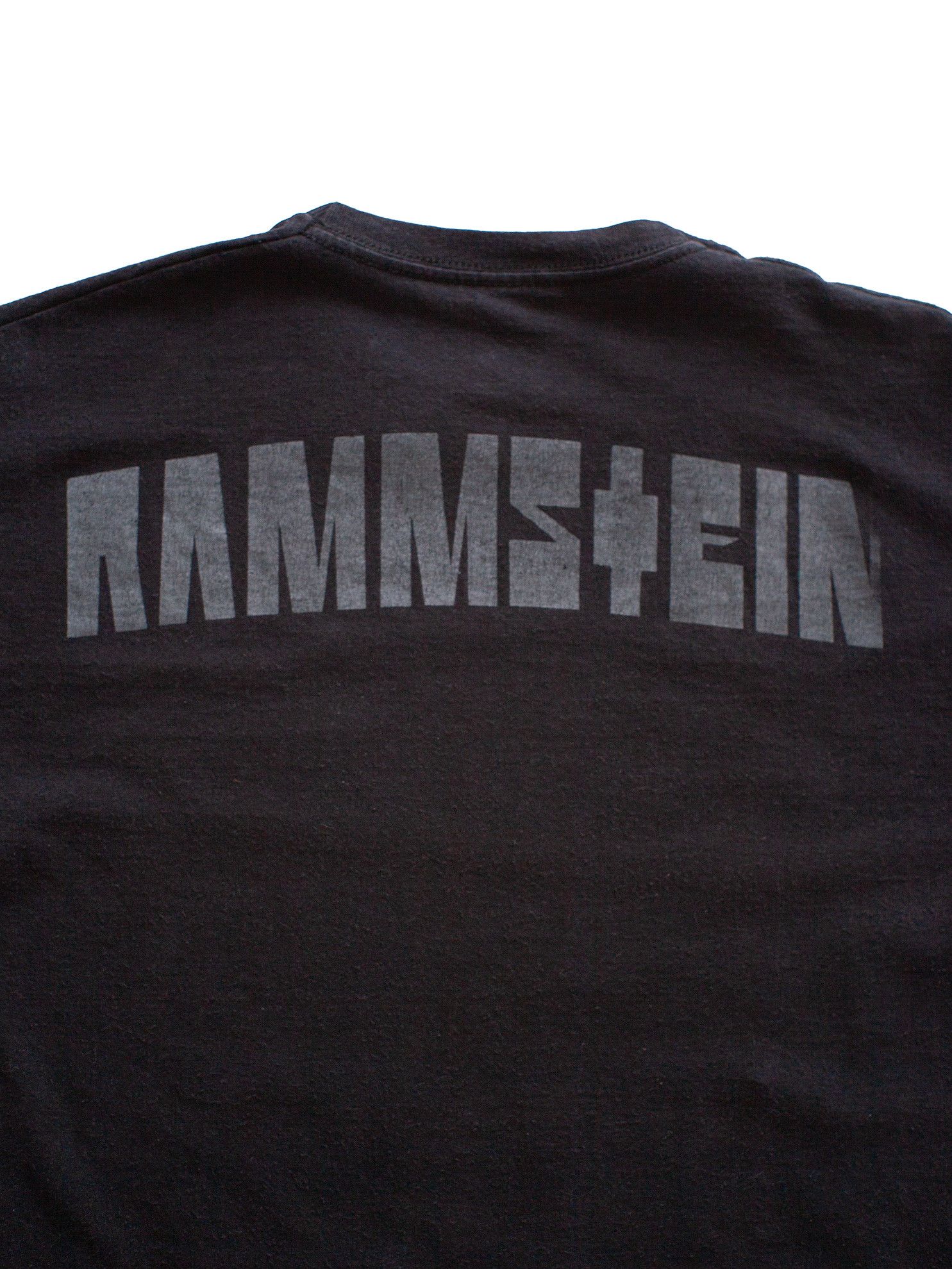 Band Tees Vintage 00s Rammstein Industrial Metal Band Promo T-Shirt Size US M / EU 48-50 / 2 - 4 Thumbnail