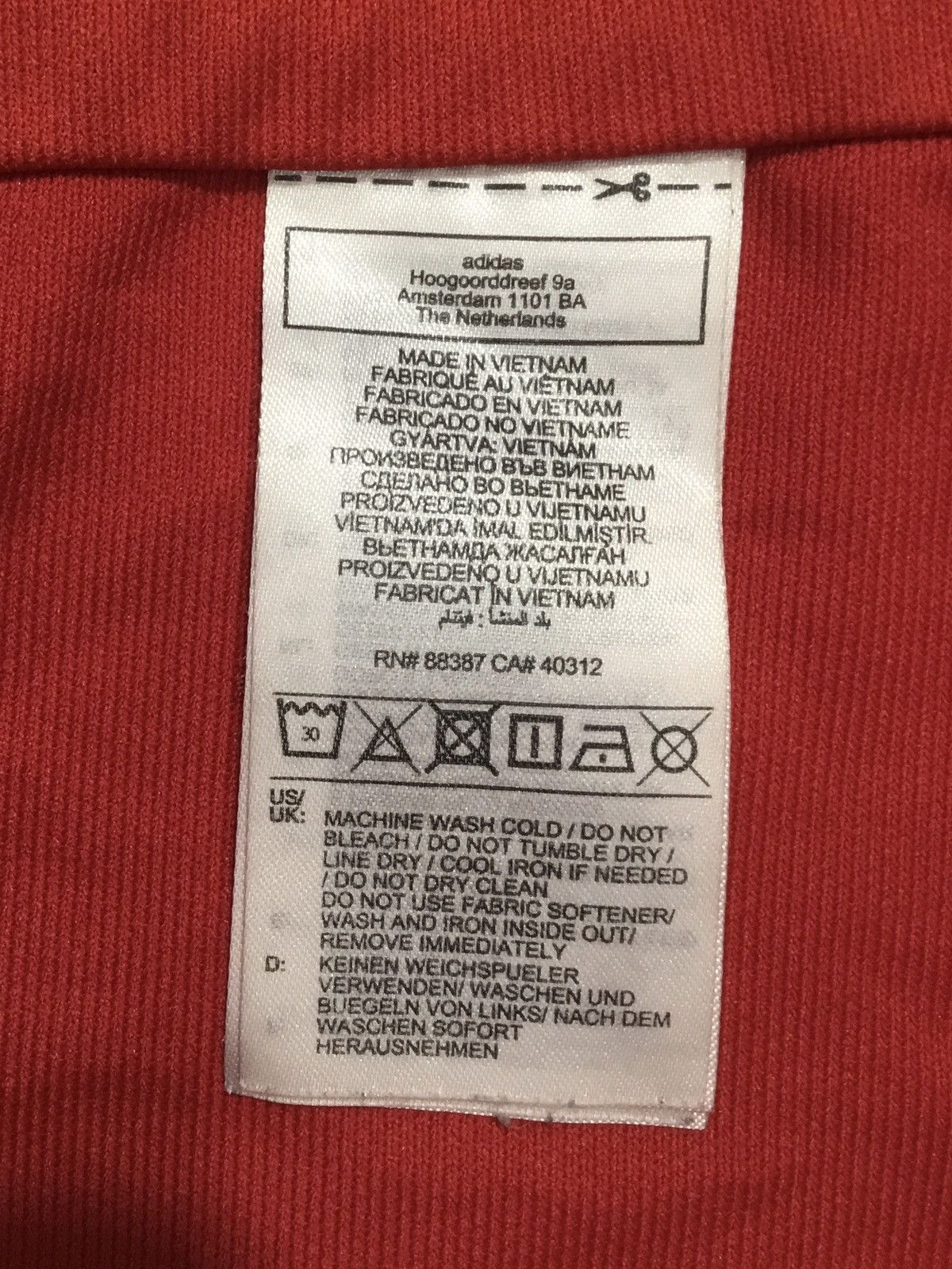 Adidas Manchester United Jersey Mens Medium Adidas Football Custom Size US M / EU 48-50 / 2 - 9 Thumbnail