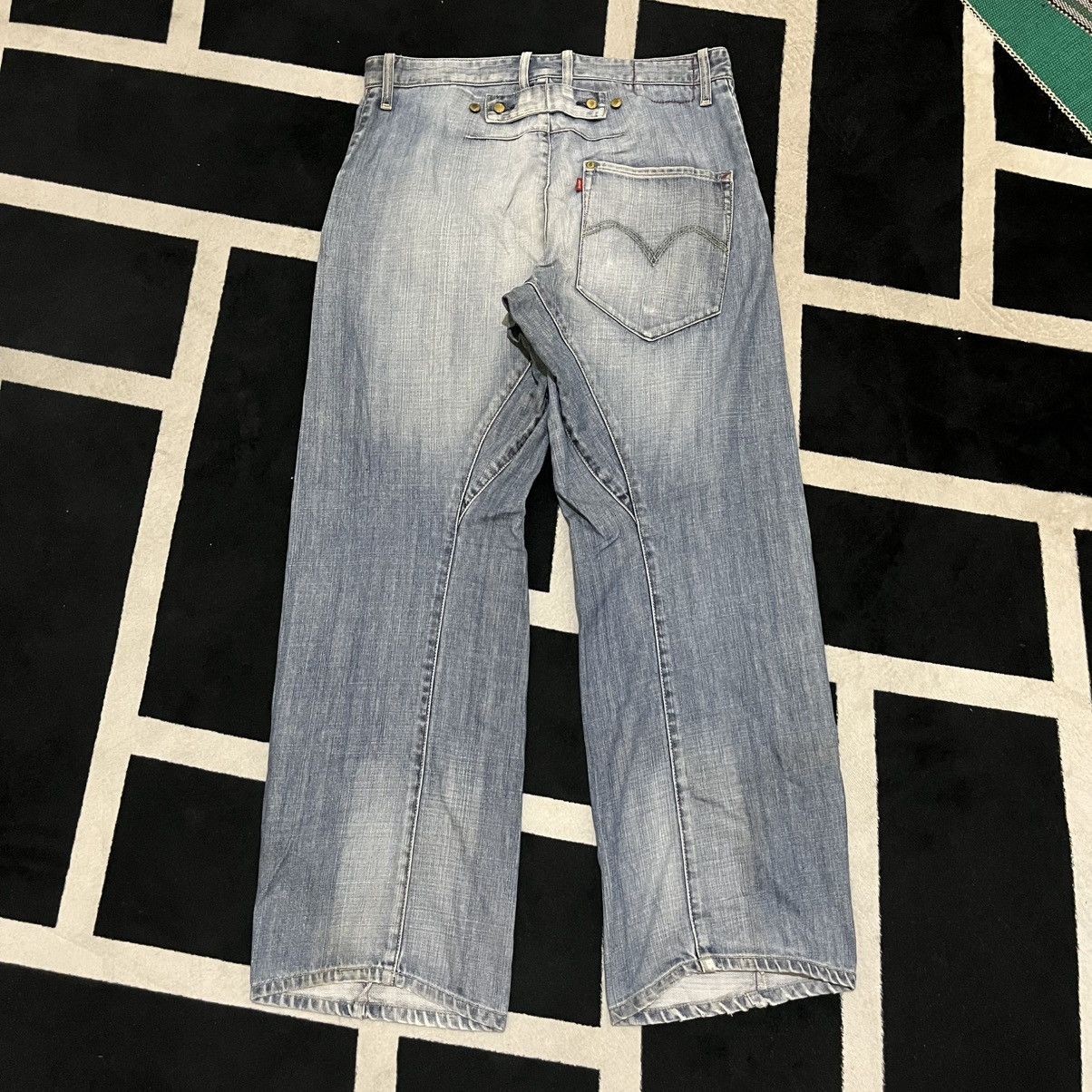 Engineered Garments × Levi's Need gone🔥Vintage Levi’s Engineered Jeans Buckle Back 34x32 Size US 34 / EU 50 - 2 Thumbnail