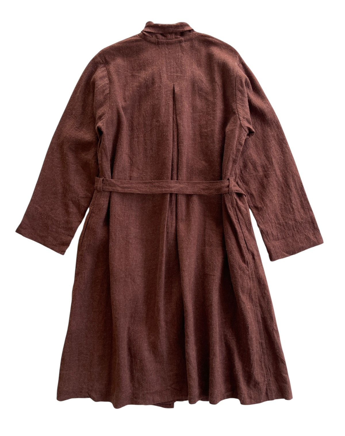 Pas de Calais Pas De Calais Linen Single Button Gown Coat Size US M / EU 48-50 / 2 - 4 Thumbnail