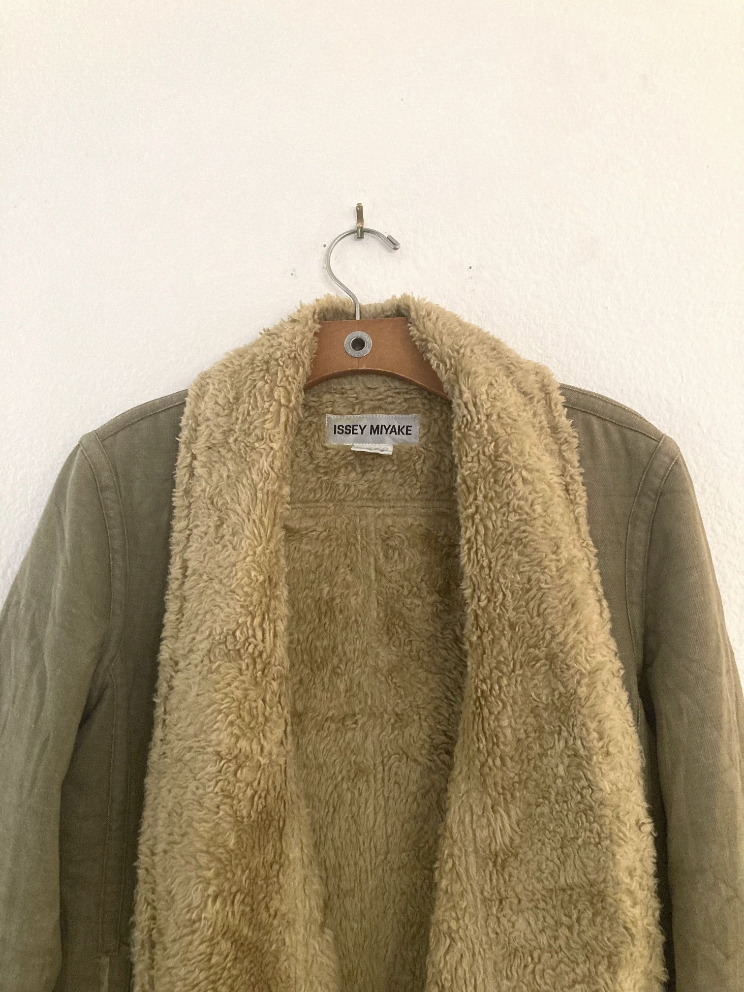 Issey Miyake Faux-Fur Lined Coat Size US S / EU 44-46 / 1 - 2 Thumbnail