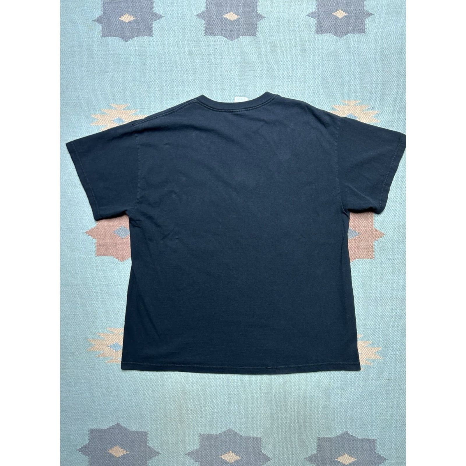 Vintage VINTAGE Animal Nature T-Shirt Mens Large Black Deer Eagle Bear Wolf Native Tee Size US L / EU 52-54 / 3 - 5 Thumbnail