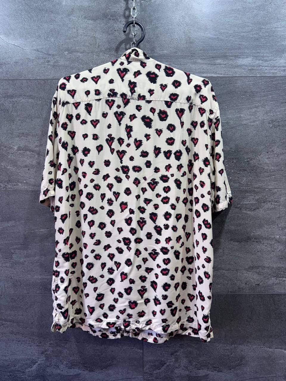 Allsaints Allsaints Romansu Heart Print Short Sleeve Shirt Size US S / EU 44-46 / 1 - 17 Thumbnail